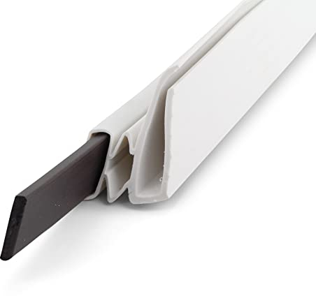 DEKAROX Magnetdichtung Türdichtung Set 1300x700mm universal zum Selbstanfertigen Einschrauben an Kühlschrank KühlGefrierKombination