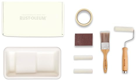 Rust-Oleum Ready to Roll - Eco Paint Kit (Small) - Bathroom Wood & Cabinet Matt Elegant Whites