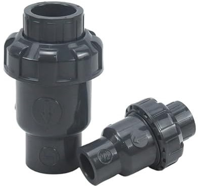 CooPo 1 pièces 20~50mm clapet Anti-Retour unidirectionnel clapet Anti-Retour raccords de Tuyau d'aquarium de Poisson connecteurs de Tube d'eau d'irrigation de Jardin (Size : Inner 40mm)