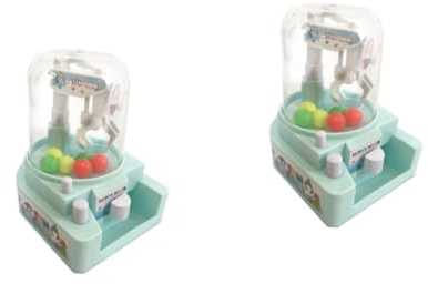 Toyvian 2stücke Mini-greifmaschine Für Handheld Candy Catcher Spielzeug Mechanischer Ballgreifer Fördert Hand-Augen-koordination Und Geschicklichkeit Für Süßigkeiten