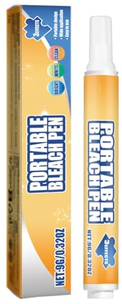 Fleckenstift | Effektiver Fleckenentferner für unterwegs | Anti-Flecken-Formel für Kleidung, Stain Remover Pen, öl Fleckentferner, Gegen Blutflecken (9g)