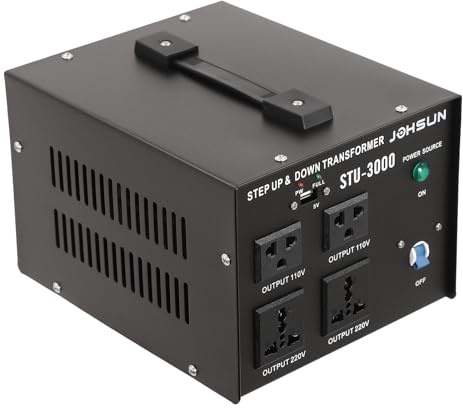Transformador de 3000 W, transformador toroidal en 110-220 V Salida: 110/220 V/AC, 5 V/DC USB Step Down Converter Transformador Transformador Transformadores