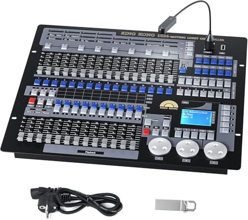 Controller DMX, DMX Console 1024 canali, Controller discoteca DMX 512, Controller DJ per spettacoli di luci, feste, teste mobili