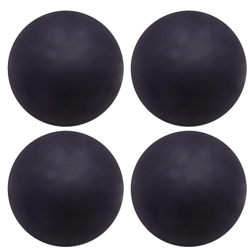 Palla da squash per principianti – 4 piccole palline di zucca ad alta elasticità, per bambini | High Vissibility Outdoor Sports Hollow Ball Hollow Ball, giocatori professionisti | Palline di zucca per