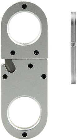 Raypontia Tagliatubi idraulici, tagliacavo idraulico, tagliatubi 'olio dei freni, in lega di alluminio, compatto, strumento di taglio per tubo in nylon PVC PU
