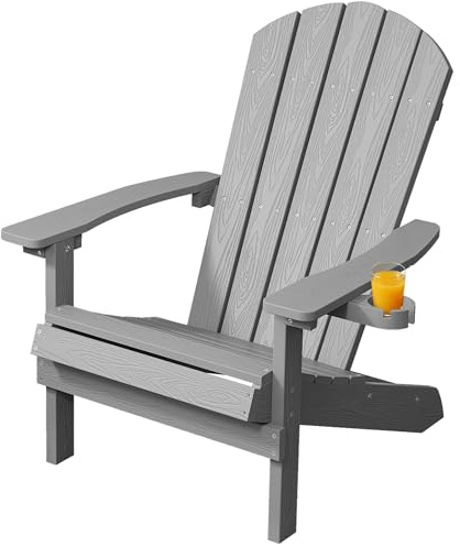 Adirondack Stuhl mit Getränkehalter für Outdoor Garten: Adirondack Chair