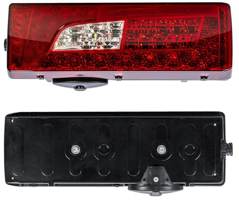 KINGVANS Rückleuchte Rechts für Scania L P G R S Serie Lkw | 24V, Beifahrerseite, Heckleuchte, Rücklicht