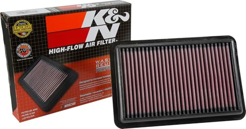 K&N Filters 33-3094 Sportluftfilter Motor Luftfilter Quadratisch Langzeitfilter Kompatibel mit HONDA CR-V IV RM CR-V V RW, RT