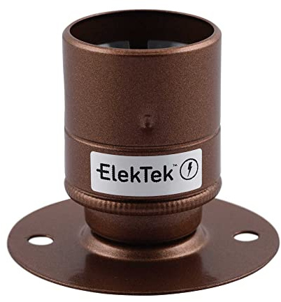 E27 Latten-Lampenfassungen, Finish wählbar Fusion Bronze