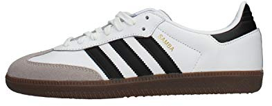 adidas Samba Og, Men's Gymnastics Shoes, White (Ftwr White/Core Black/Clear Granite Ftwr White/Core Black/Clear Granite), 5.5 UK (38 2/3 EU)