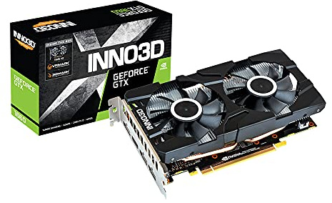 Inno3D GeForce GTX 1660 Super Twin X2 - Tarjeta gráfica (6 GB, GDDR6, 3 DP/HDMI)
