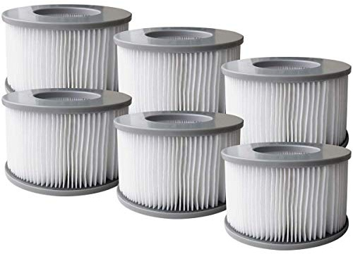 BRAST MSpa Whirlpool Ersatz Filter Filterkartusche Wasserfilter 6er-Set