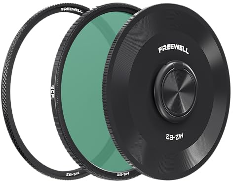 Freewell 82 mm cirkulär polarisator (CP) kamerafilter, kompatibel med M2-serien