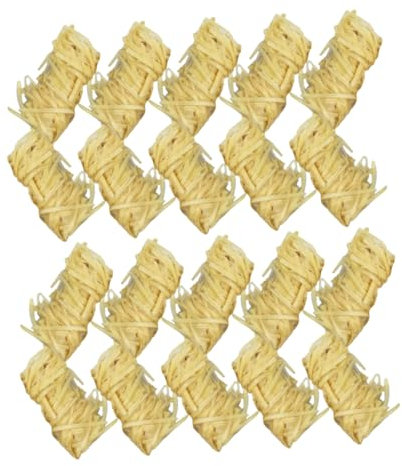 BESPORTBLE Quick Ignition Carbon Wax Sticks 50 Pack for Fire Pit Barbecue Stove Camping