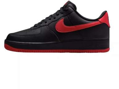 Nike Air Force 1 '07 Herren-Laufschuhe, Schwarz, 43 EU