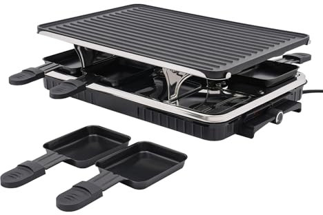 Barbecue électrique de table 1300 W - Convient pour les barbecues, les fêtes, les terrasses, les restaurants