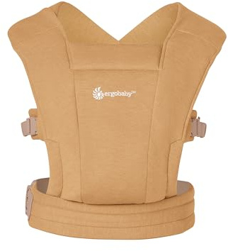 Ergobaby midjeväska för nyfödda, kan användas från födseln Embrace babyväska, extra mjuk, ventral transport, ergonomisk