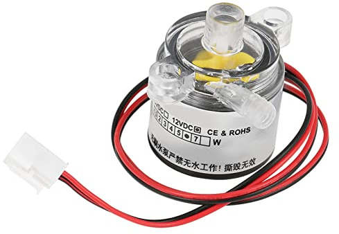 Aramox Bomba de Agua sin Escobillas MINI 12V DC, Bomba Sumergible de bajo Ruido de Ahorro de Energía 2L/min para Acuarios, Fuentes y Sistemas Solares