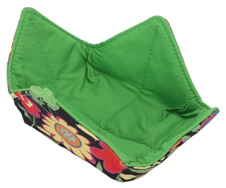 MAVIS LAVEN Microwave Safe Bowl Holder, Reusable Heat Proof Plate Cozy for Hot Bowls with Full Coverage, Machine Washable Polyester for Microwave Soup Pasta Dishes