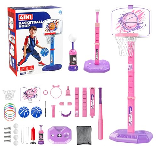 Basket Hoop Set, Basket Hoop Set Bärbart bollspel