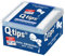 Q-tips Pflegestäbchen/Wattestäbchen, 206 Stäbchen, Natürlich, Hypoallergen, Baumwolle, Rechteckig, 1 Stück