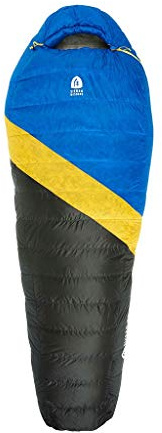 Sierra Designs Nitro 35 Degree 800 Fill DriDown Sleeping Bag - Ultralight Down Sleeping Bag for Backpacking and Camping for Men & Women – Sub 1.5lbs - Regular
