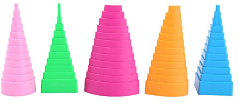 Quilling-Bordüre 5 Formen Gemischte Farben Papier-Bordüre Bastelwerkzeug Für DIY Quilling-Kreation