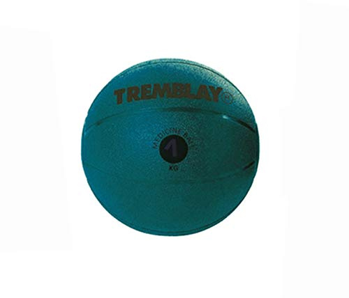 Visiodirect Medecine Ball Coloris Bleu -Poinds 1 kg