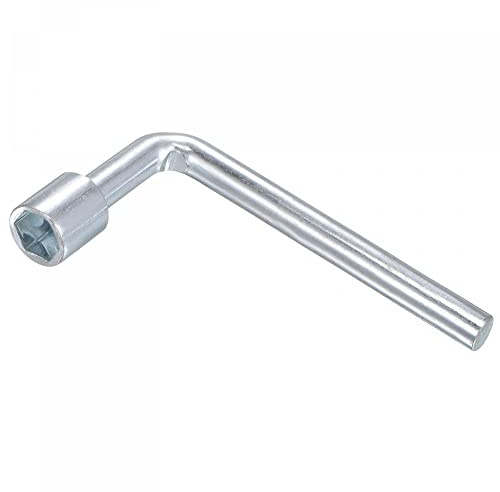 sourcing map 10mm Metric L Shaped Angled Open Hex 6 Point Socket Wrench, Single Ended