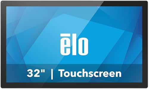Elo 3204L - 3204L - Écran tactile 32 TouchPro PCAP Antifriction, 40 Touch, 1920 x 1080, Noir