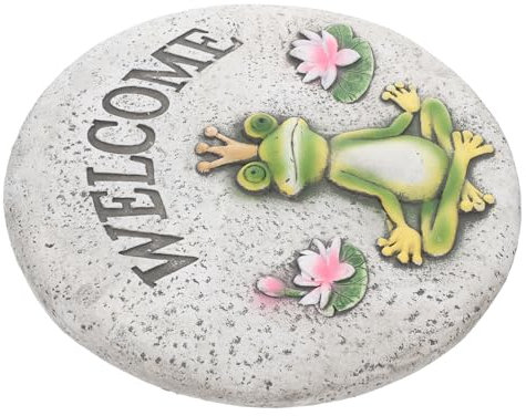 HYTROVE Dalles De Pavage Décoratives Pour Jardin Pierre De Ciment Pour Allée Extérieure Accessoire De Décoration De Cour Résistantes Et Élégantes Pour Espaces Extérieurs