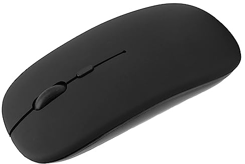 ZenithAur Bluetooth 5.0 Silent Mouse, mouse di tracciamento ottico portatile, design ergonomico per laptop e tablet
