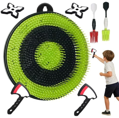 Werfspiel für | Ziel-Set, Äxte im Freien – für Picknick, Schule, Park, Spielplatz, , Camping, Party, Karneval, Terrasse