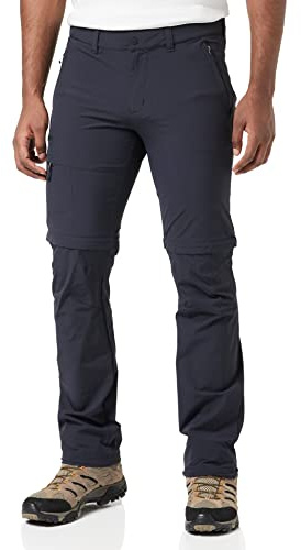 Schöffel Herren Pants Koper1 Zip Off, Flexible Hose mit Zip-Off Funktion, schnell trocknende und kühlende Wanderhose aus 4-Wege-Stretch, Black, 52