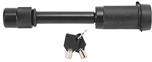 BOTEGRA Blocco Perno per Gancio di Traino,Blocco per Ricevitore del Rimorchio in Lega di Alluminio con 2 Chiavi per Portabiciclette per Camper