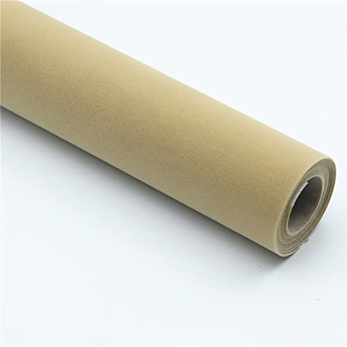 HARICSET 150 cm Breit Bastelfilz Selbstklebend Kinder Vliesstoff Stoff Filzplatten zum Filzuntersetzer Basteln Nähen DIY Patchwork(Size:1.5 * 2m,Color:Khaki)