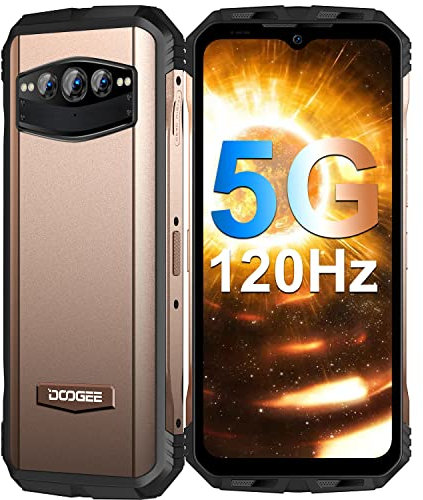 DOOGEE V30T 5G Rugged Smartphone[2023], 20GB + 256GB(TF 2TB), 108MP AI Tripla Fotocamera, Dimensity 1080, 10800mAh Batteria, 66W Ricarica Rapida, Telefono Indistruttibil, 6,58 FHD+ 120Hz, GPS/NFC/OTG