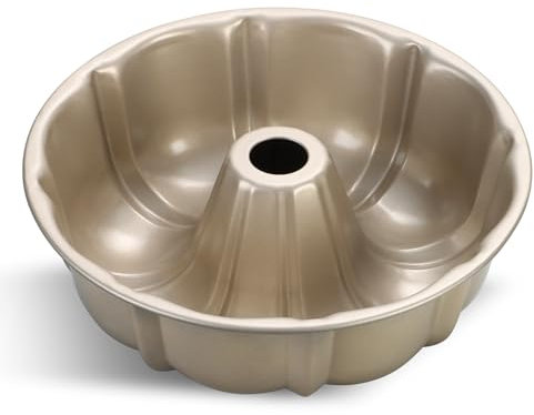 Onader Molde de acero al carbono de 10 pulgadas (1, dorado)