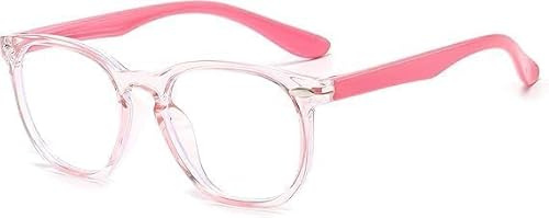 Lunettes Anti Lumière Bleue Enfant les Filles Lunette Gaming d'Ordinateur Ultra Légère Lunette Lumiere Protection des yeux Anti-Éblouissement Anti-UV Anti Fatigue Oculair pour PC Jeux Vidéo Lecture