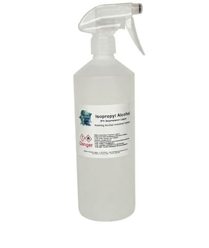 IPA -Isopropyl Alcohol 70% SPRAY Bottle - Rubbing Alcohol -Isopropanol Liquid 1 Litre Lab Grade