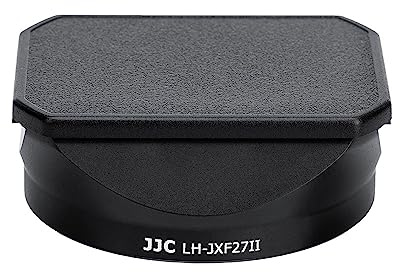 JJC Gegenlichtblende für Fuji XF 27 mm f/2.8 R WR Objektiv/XF 27 mm f/2.8 Objektiv LH-JXF27II