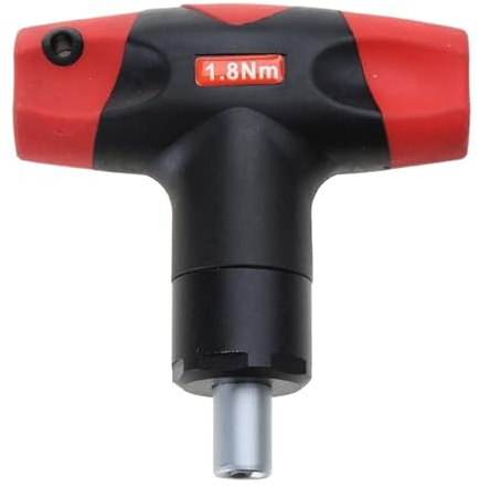 1.8Nm/2.5Nm for T Handle Preset Torque Wrench Safe and Fast Hex Socket Torque Wrench Suitable for 3D Printer Nozzle T-Handle Torque Wrench