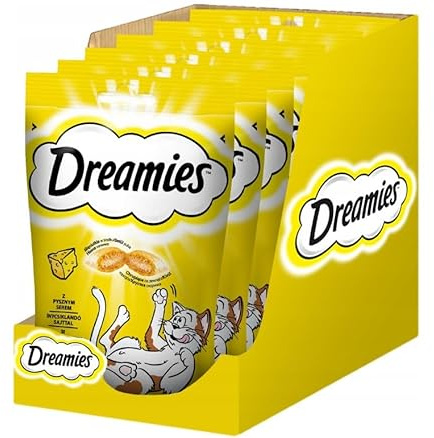 Dreamies Katzensnacks Katzenleckerlis Catnip mit Käse 18 x 60g