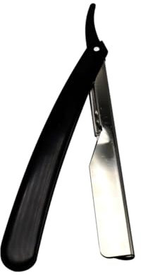 Beatifufu 2pièces Rasoir Manuel Droit Pour Hommes Lame Rasage Précis Barbe Et Cheveux Portable Et Usage Professionnel Et Voyage