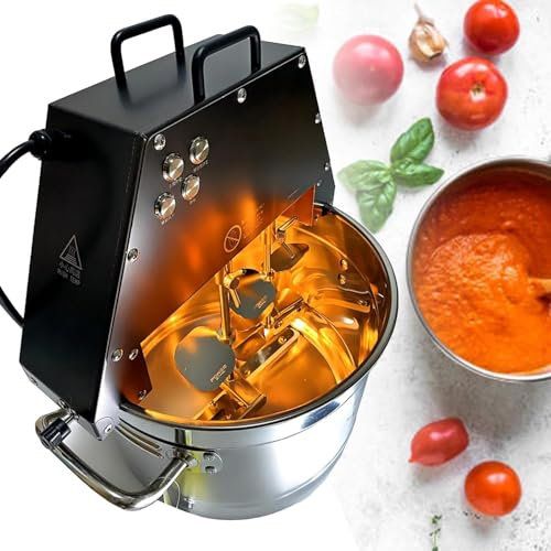 Automatisk matmixer gryta omrörare mixer, 10L rostfritt stål stå mixer med dubbel omrörarpaddel & extra fläkt, mat mixer utrustning (220v)