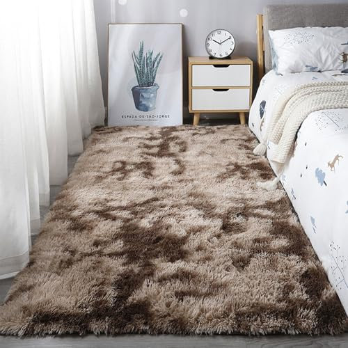 GOUSUN Orientteppich 170 x 170 cm Pflegeleicht Und Waschbar Teppich für Das Schlafzimmer Elegantes Design für Jedes Zuhause für Kinderzimmer, braun