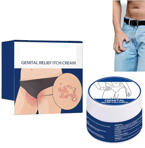 Crème Anti-Démangeaisons pour Homme,Crème Contre Les Démangeaisons,Crème de Traitement Itch,Crème Soulage Rapidement les Démangeaisons,Crèmes de Traitement des Démangeaisons pour Homme
