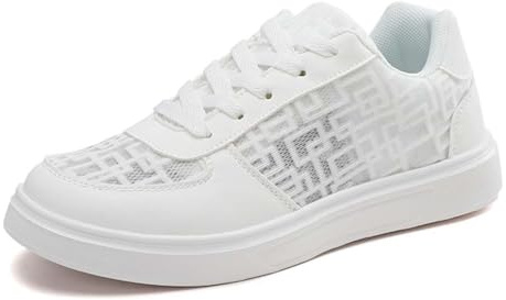 Generisch Baskets de costume traditionnel pour femme - Chaussures de sport et de loisirs - Chaussures de marche plates décontractées et confortables - En tissu brodé - Élégantes et respirantes