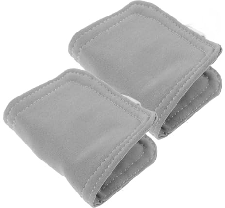 WEKAMOS 2 Stück Türdämpfer Türschoner Geräuschreduzierender Türstopper mit Elastikband Schutz vor Türknallen und Fingerklemmen Einfache Montage ohne Bohren für Schlafzimmer und Babyzimmer