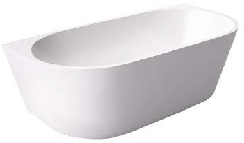Design Acryl Badewanne 150x75x58 cm weiss Wall 150